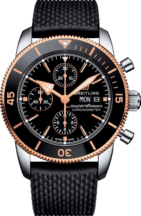 breitling superocean 44 rose gold price|Superocean heritage ii chronograph 44.